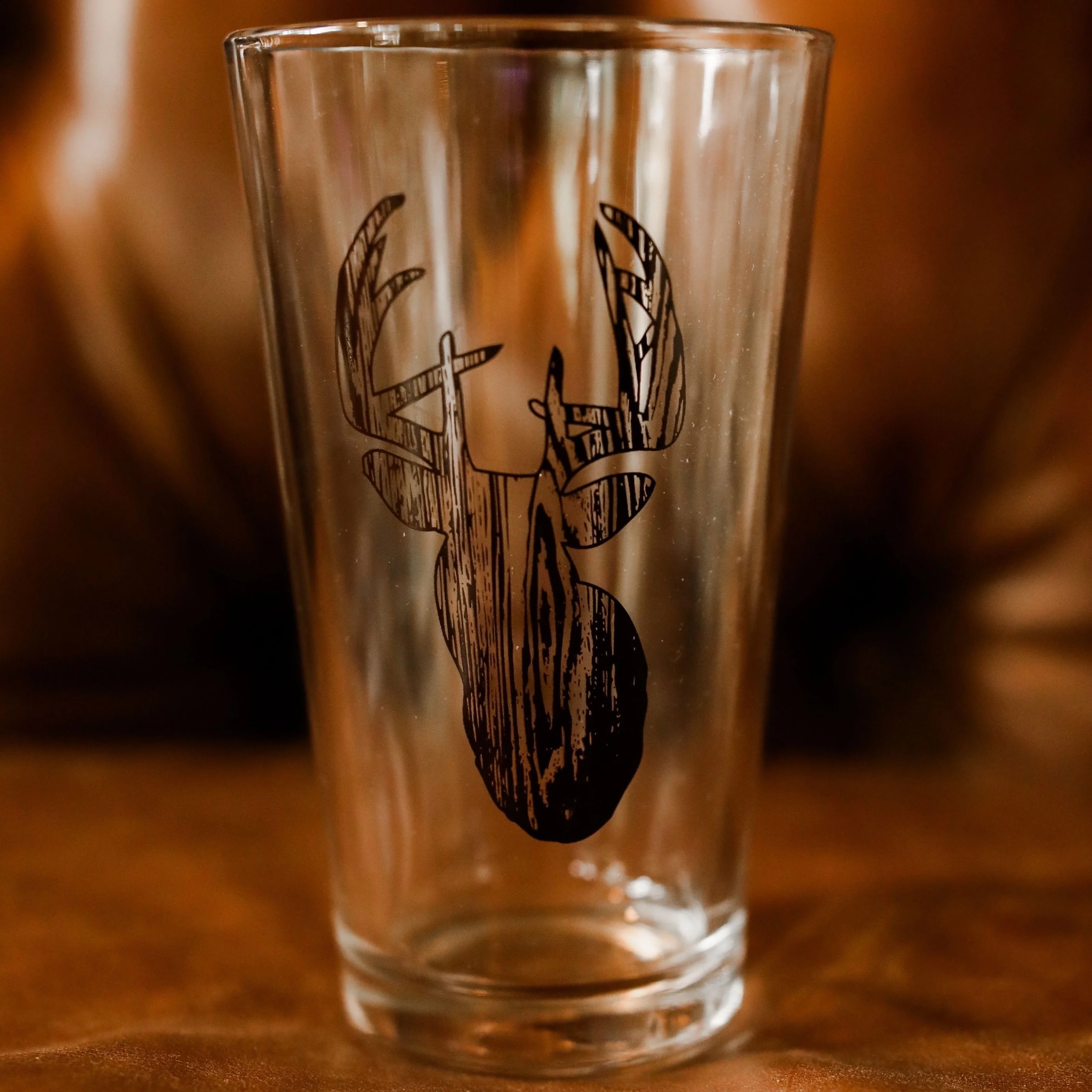 Antler Pint Glass - Image 3