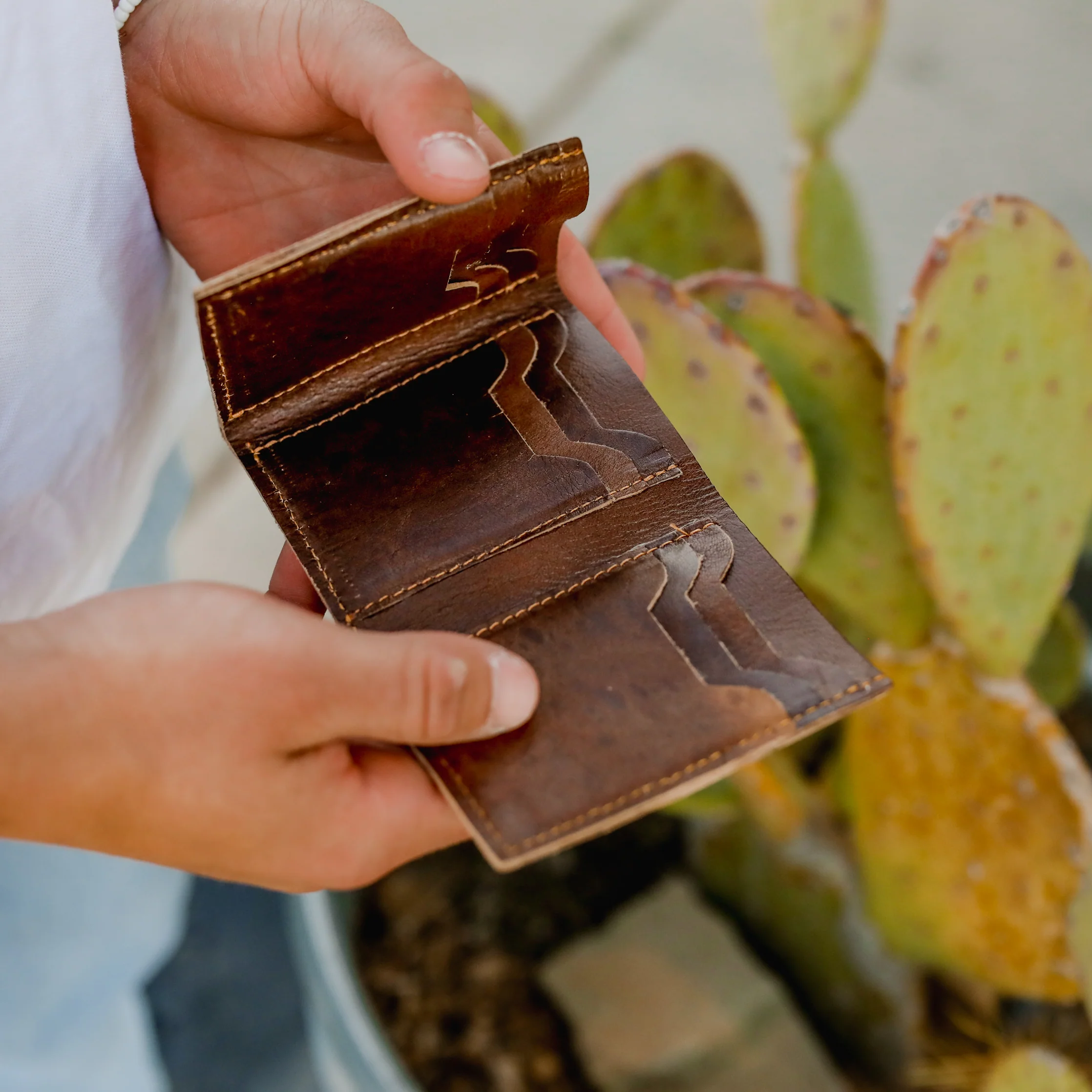 Deer Leather Wallet - Image 3